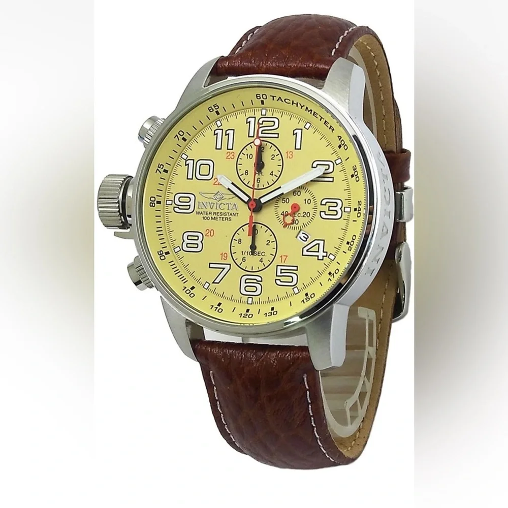 Invicta Men's 2772 Force Chronograph Lefty Watch - EUC - MSRP $495